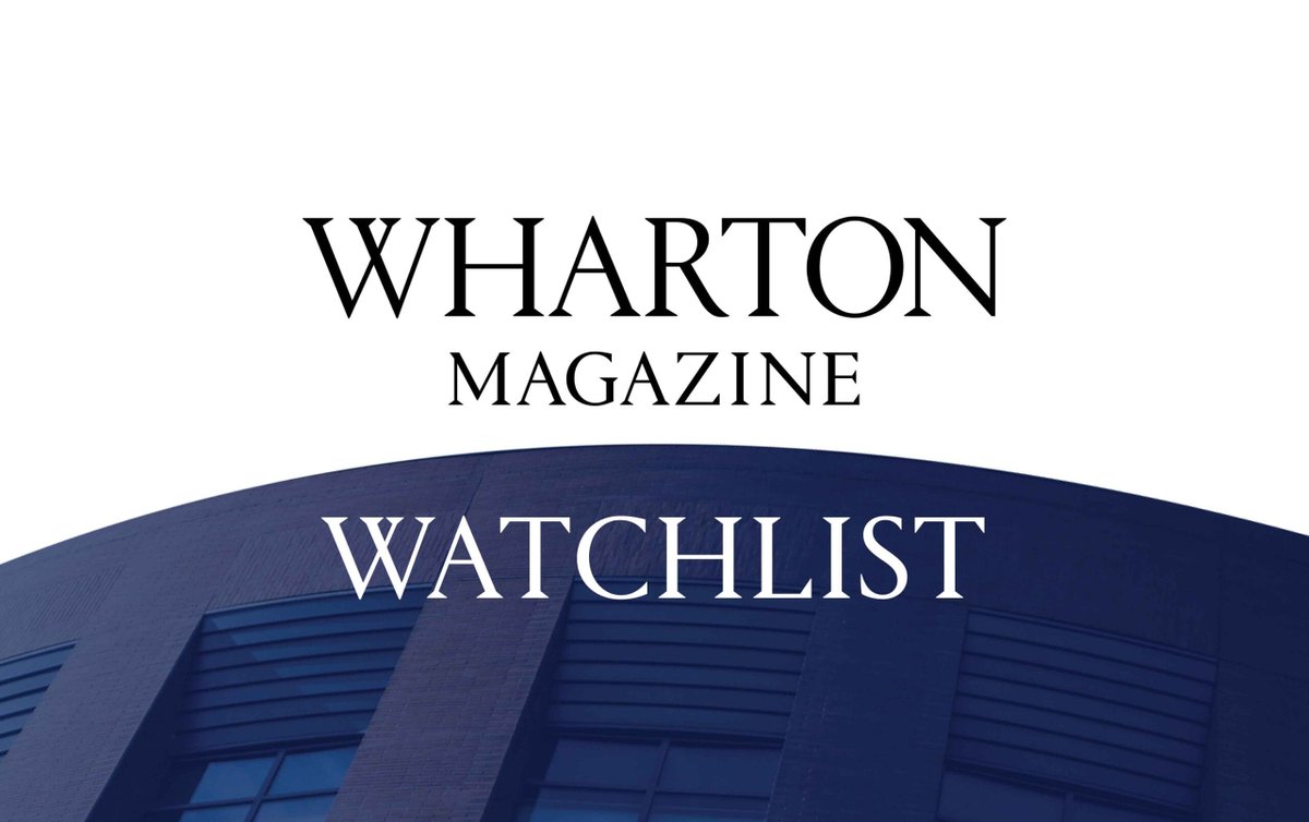 Wharton Magazine tweet media