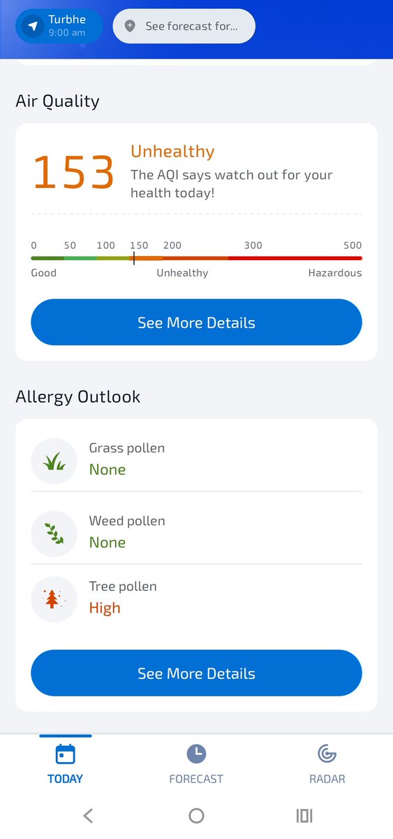 Mahi0154's tweet photo. AQI 😷 
Visibility 🤦

@CMOMaharashtra 
@mieknathshinde https://t.co/U4G4eHWyjY