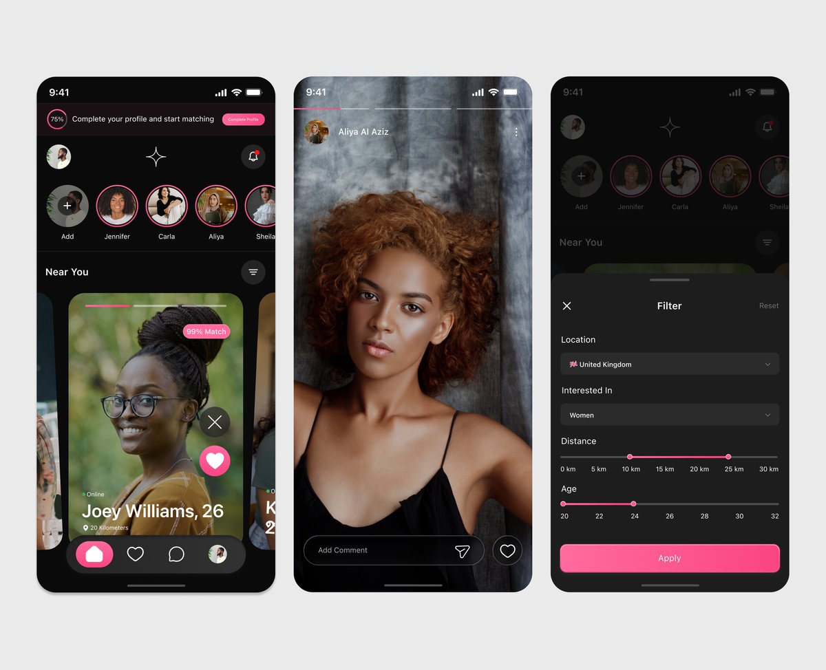 itstobydesigns's tweet image. More screens from Spark ✨ 

#design #dev