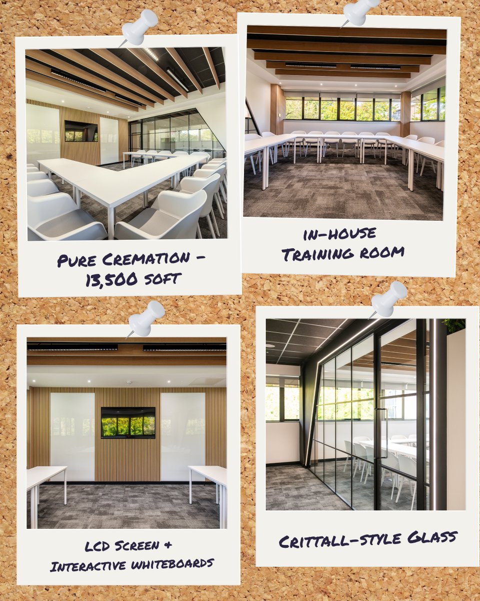 MPLInteriors's tweet photo. In-house training rooms are increasingly popular with clients refitting offices. Add moveable partitions and they can be configured as meeting spaces, creating a flexible workplace.

This training room was part of our Pure Cremation fitout. Full details ➡️https://t.co/OnMb3Q1xoQ https://t.co/WoiaCm7X2C