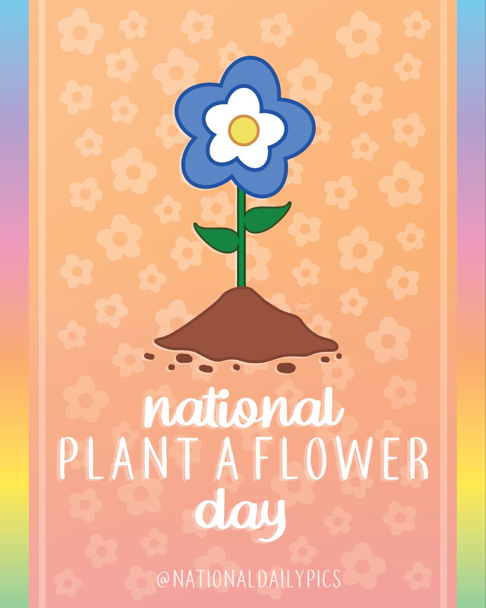 NationalDayPics's tweet photo. Happy National Plant A Flower Day!π·
Fun Fact: The 1st flowers appeared on Earth about 145 million years ago!
π§‘π§‘Follow @NationalDailyPics on instagram for more!π§‘π§‘
#NationalPlantAFlowerDay #PlantAFlowerDay #NationalPlantAFlowerDay2026 #PlantAFlowerDay2026 #NationalDailyPics https://t.co/oGExxntlqu