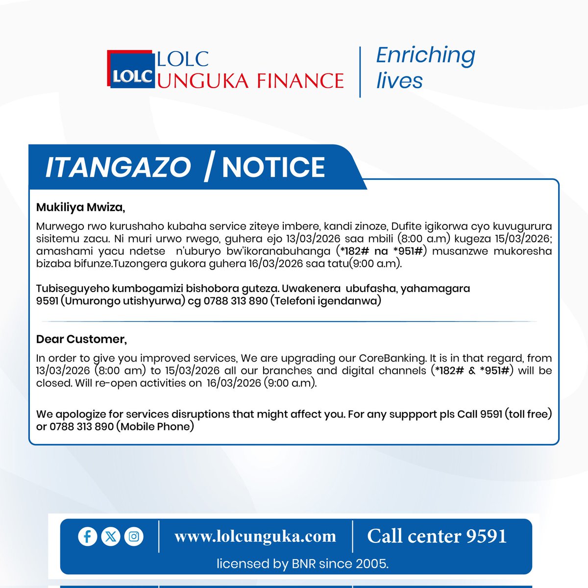 LOLC Unguka Finance PLC tweet media