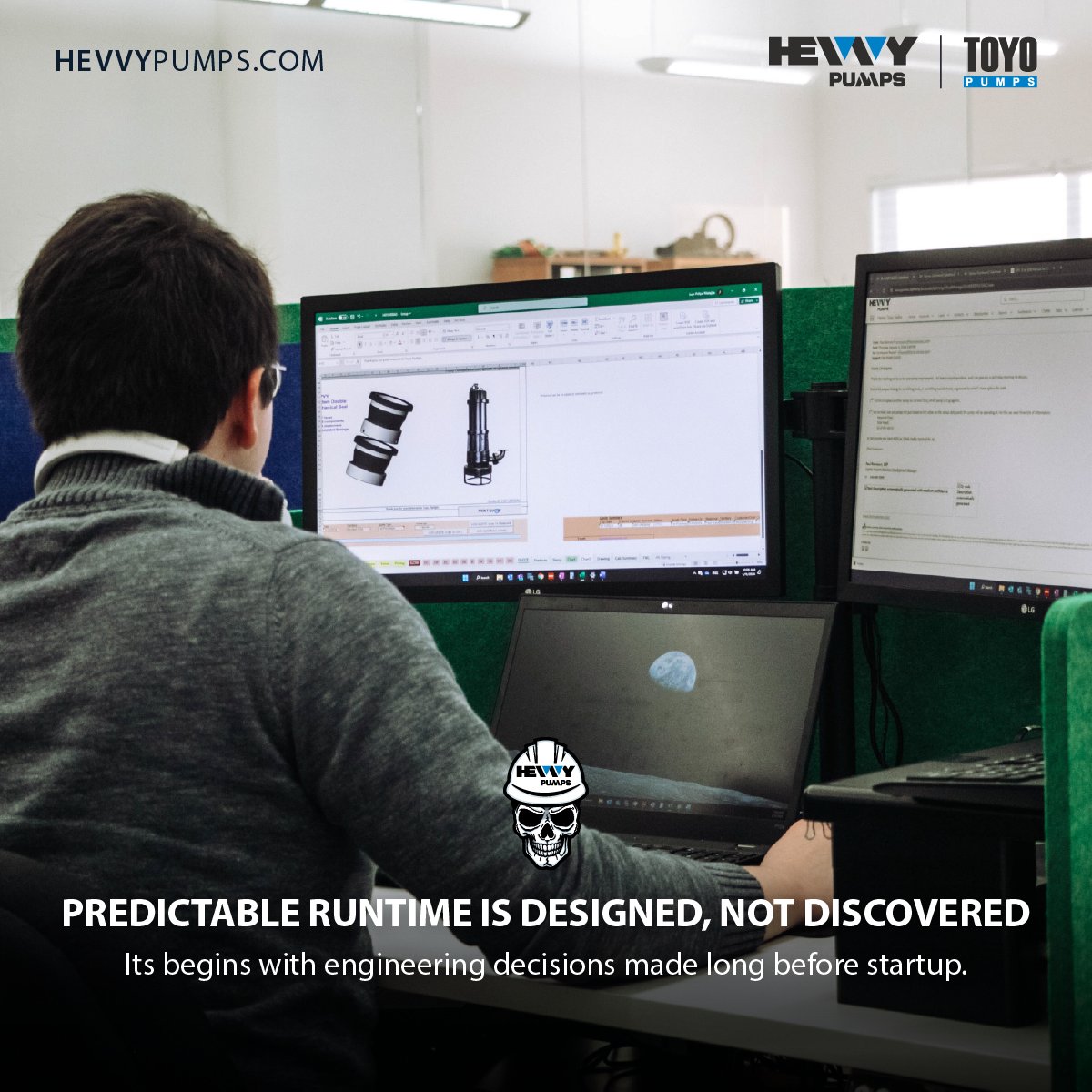 Pump failures often look like operational issues: vibration, seal failures, short runtime.
But the real cause often starts earlier in design and application selection.
At #HevvyPumps, we engineer slurry pumps for predictable performance.

 #OEM #IndustrialReliability