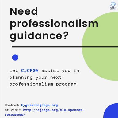 Chief Justice's Commission On Professionalism tweet media