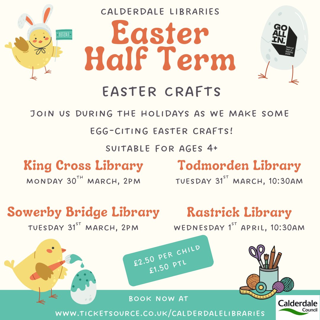 Calderdale Libraries tweet media