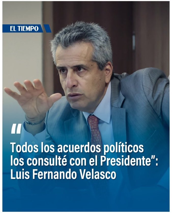 Traducción: “Todos los robos los consulté con el Presidente”..🤷‍♀️