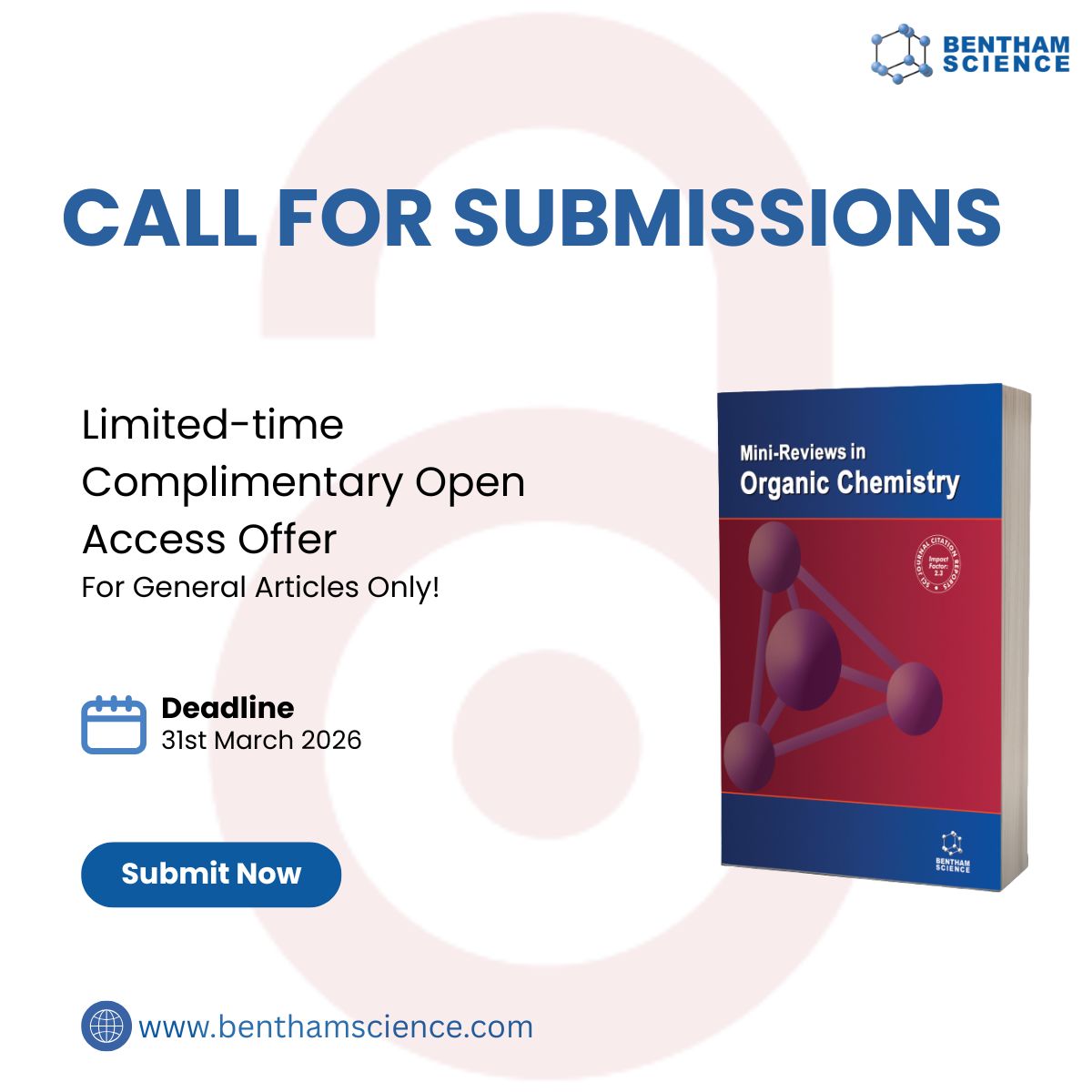 Bentham Science tweet media