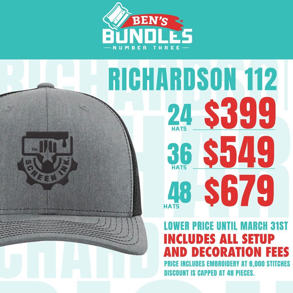 screeninc's tweet photo. Limited time TRUCKER SALE!!!! Contact Screen Ink. https://t.co/ffnvkNbeT3