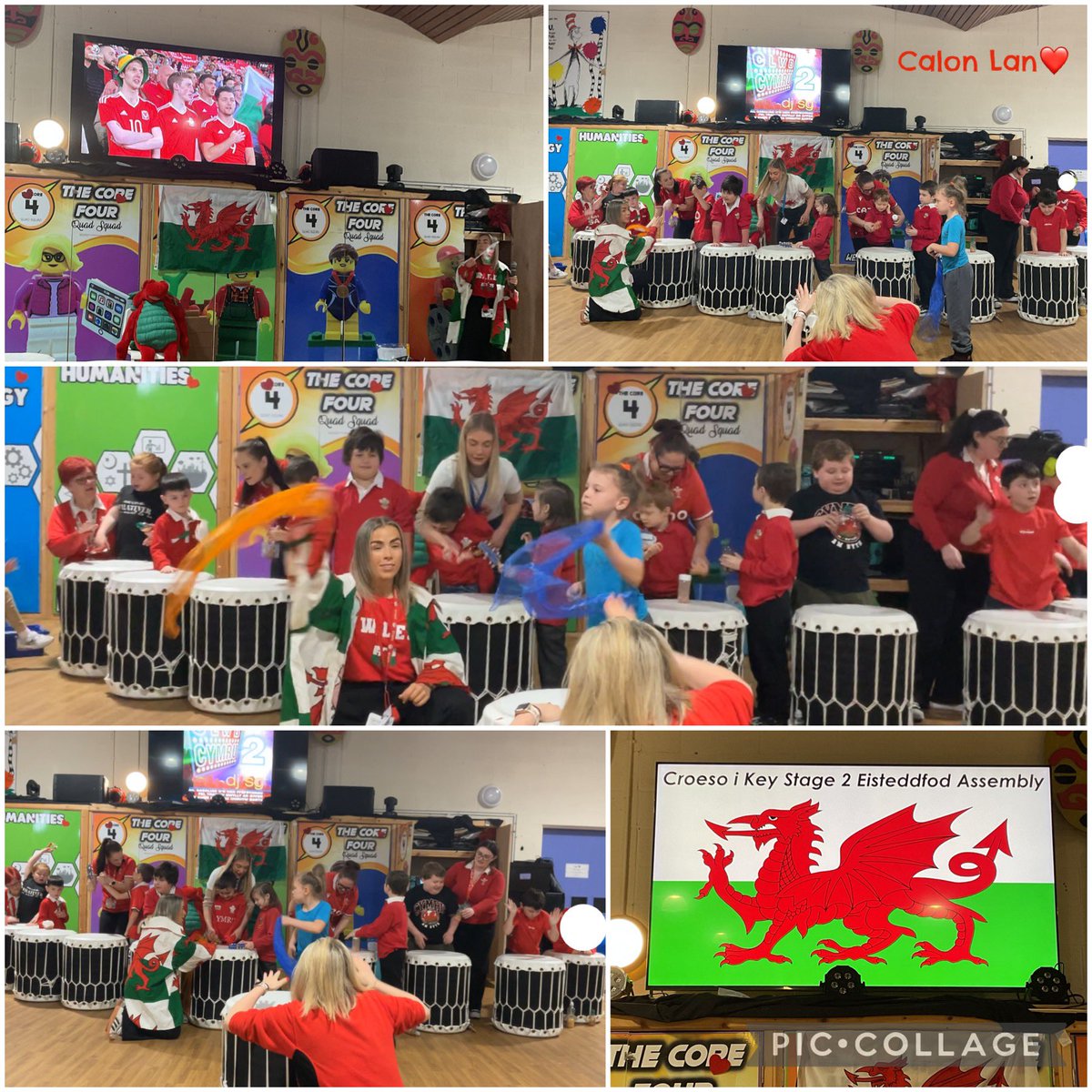 YsgolHenFelin's tweet photo. What a great morning celebrating at our Eisteddfod #YHFWelsh such brilliant performances! π We continued with Science week by using straws to blow different weighted items & bouncing a ball to see how high it bounces, we will measure our photos tomorrow β½οΈ #YHFST #YHFClass8 https://t.co/AFM70gjSt9