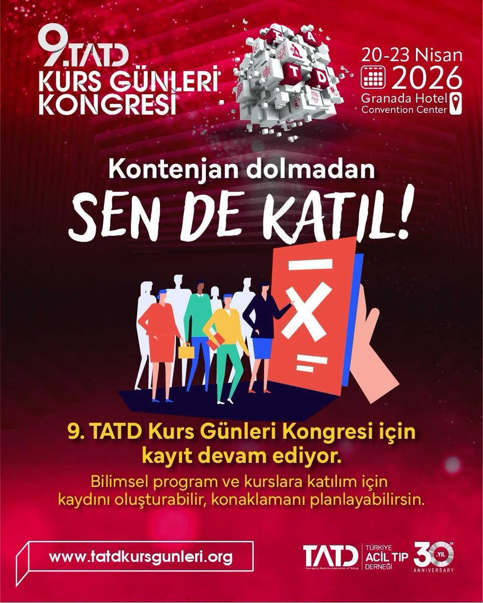 Türkiye Acil Tıp Derneği - TATD (EMAT) tweet media