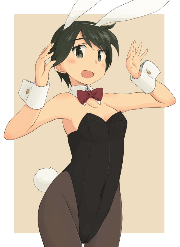"I will happily wear a bunny suit for you Tenryu."