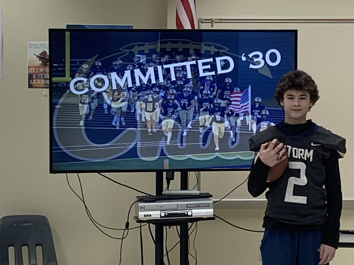 Storm Football tweet media