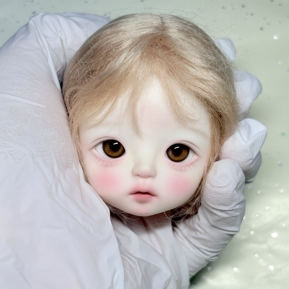 이불 _ bjd face up tweet media
