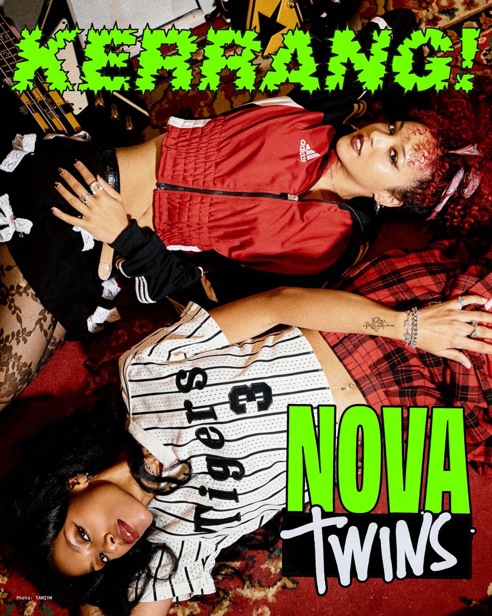 Kerrang!でNova Twinsが大々的に取り上げられているんだけど、Amy Loveが来ているシャツ、阪神タイガース？こんなのあるの？
kerrang.com/nova-twins-amy…