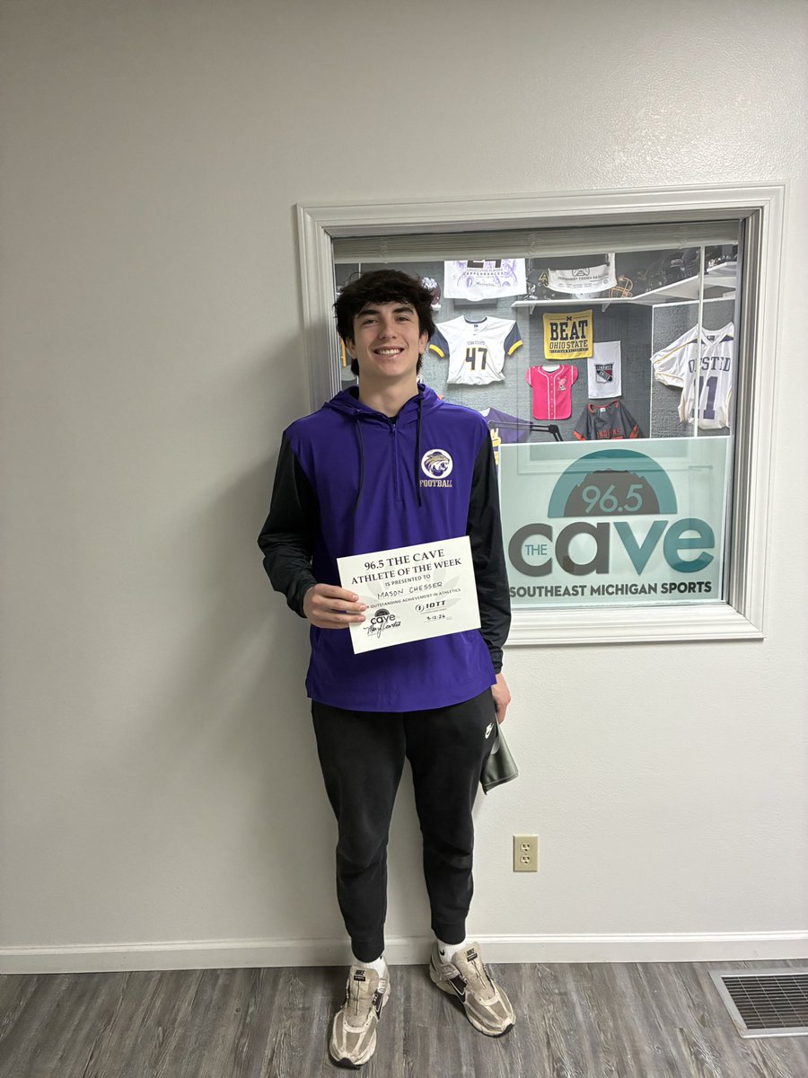 965TheCave's tweet photo. Congratulations to our Iott Insurance Athlete of the Week, Mason Chesser from @OnstedHoops 

He led the Wildcats in scoring during their two regional wins last week. 

What a historic season for Onsted! Go Cats! https://t.co/oqzUGuguIF