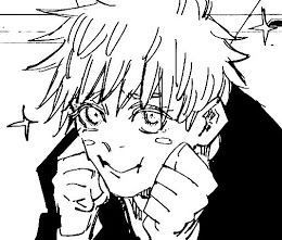 Gojo making stupid faces will always be one of my favorite things about him. He really was just a guy.