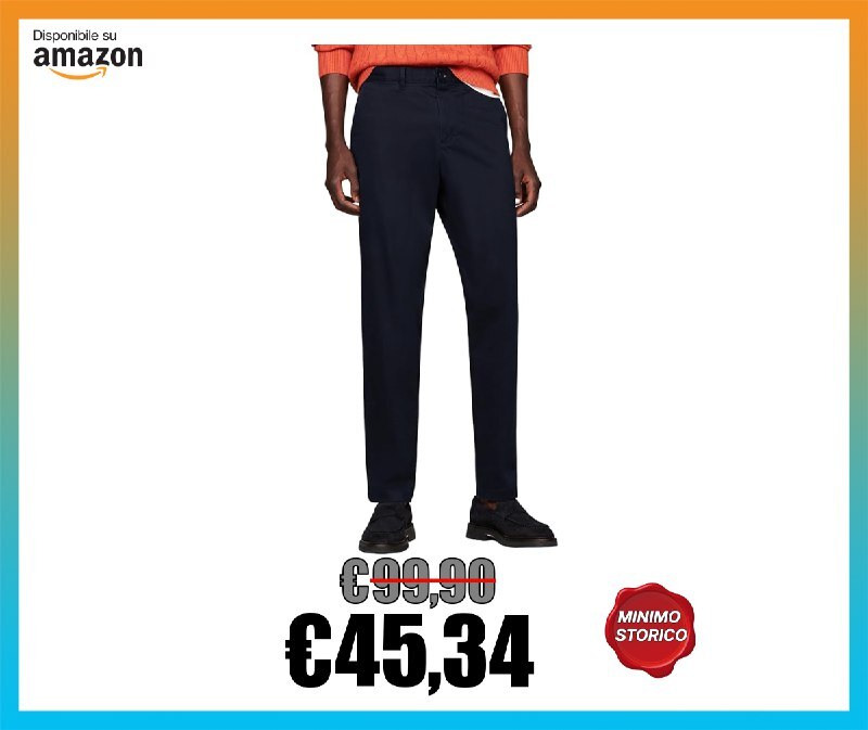 CheSuccede1's tweet photo. 💣 PREZZO BOMBA 💣 - 🧶 Tommy Hilfiger - Harlem Chino Satin Mw0mw36708, Pantaloni Chino Uomo 📉 MINIMO STORICO 💥 Lo pag... 

💣 PREZZO BOMBA 💣

🧶 Tommy Hilfiger - Harlem Chino Satin Mw0mw36708, Pantaloni Chino Uomo

📉 MINIMO STORICO

💥 Lo paghi 45,3… https://t.co/rpi97NHAYM https://t.co/gkKrbQRwln