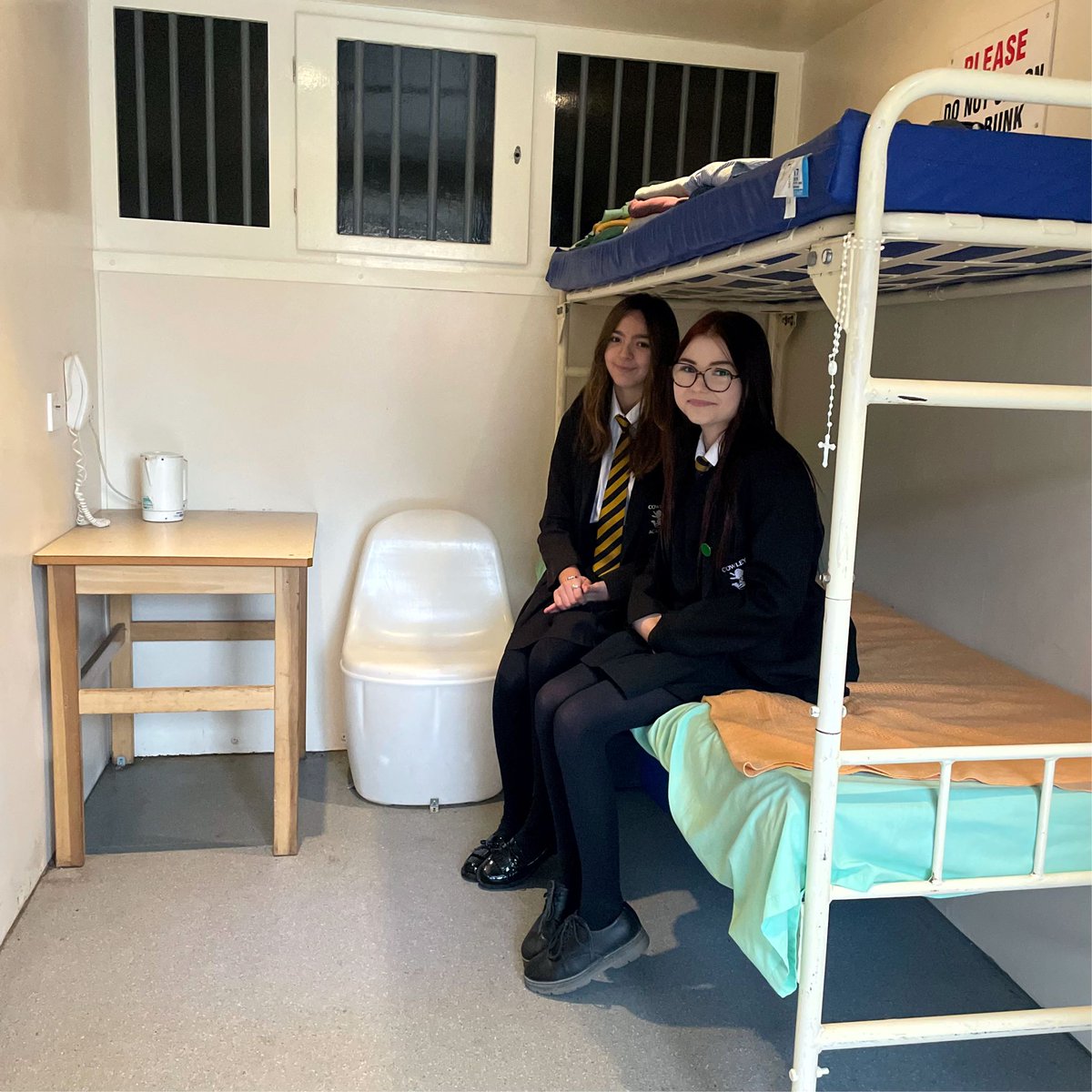 CowleySLAT's tweet photo. Our Year 9 students had an insight into what it would be like to go to prison, the penalties and consequences that would affect them for the rest of their life and importantly, how not to make the wrong choices by focusing on crime prevention.

Read more: https://t.co/oXHzaDnPjb https://t.co/kIjcncaIaT