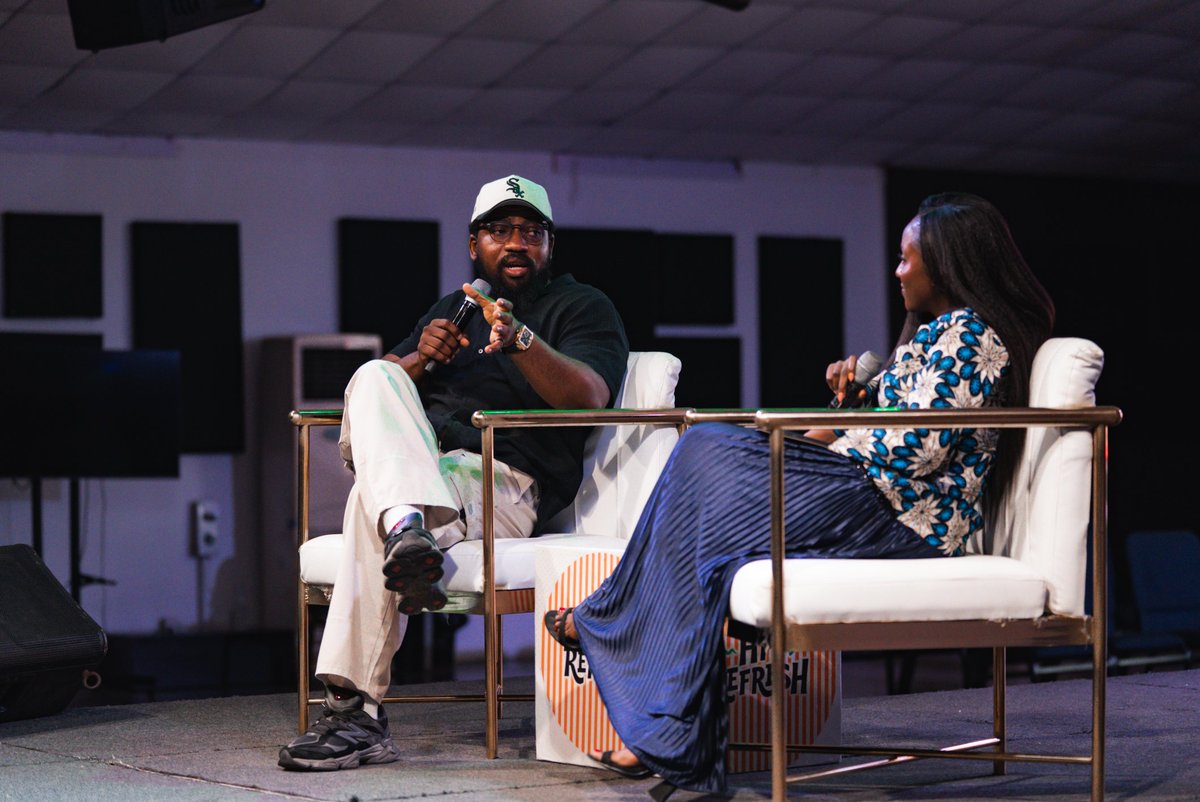 BalanceUnleashd's tweet photo. The fireside chat with @toluadesina and @onojarachael hit differently.

Rachael Onoja asked the questions we were all afraid to ask ourselves, and Tolu poured out his heart in this raw and honest conversation. 

#HitRefresh #SummitRecap #FiresideChat https://t.co/53D1RuGM6L