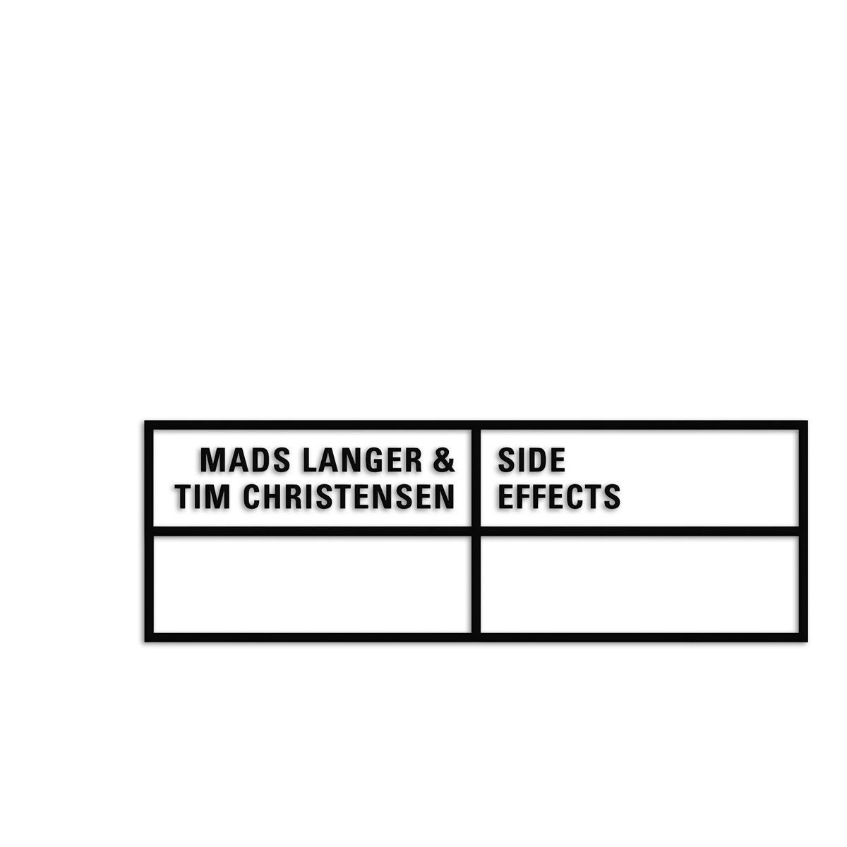gussiejp's tweet photo. 今日のBGM
Mads Langer &amp; Tim Christensen / Side Effects

デンマーク出身アーティストの企画ものユニットのEP。
日本では、たぶん知名度的な話からか、アーティスト名を「Tim Christensen &amp; Mads Langer」と逆にしてたような気がするんだけど、そういうのって敬意が無いように感じるんだよな･･･🫠 https://t.co/OrBrdWyw7v