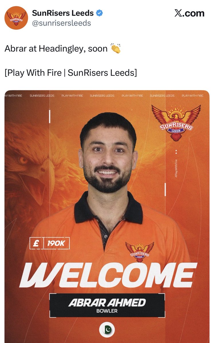 So Sunrisers bought this Pakistani cricketer Abrar Ahmed who mocks India....

WTF is wrong with <a href="/SunRisers/">SunRisers Hyderabad</a> ?