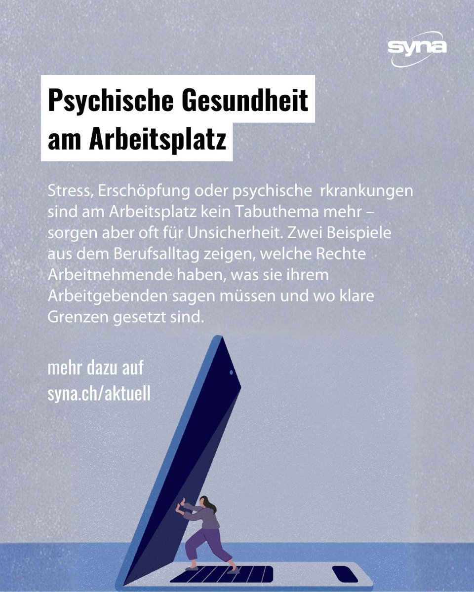 Syna - die Gewerkschaft tweet media