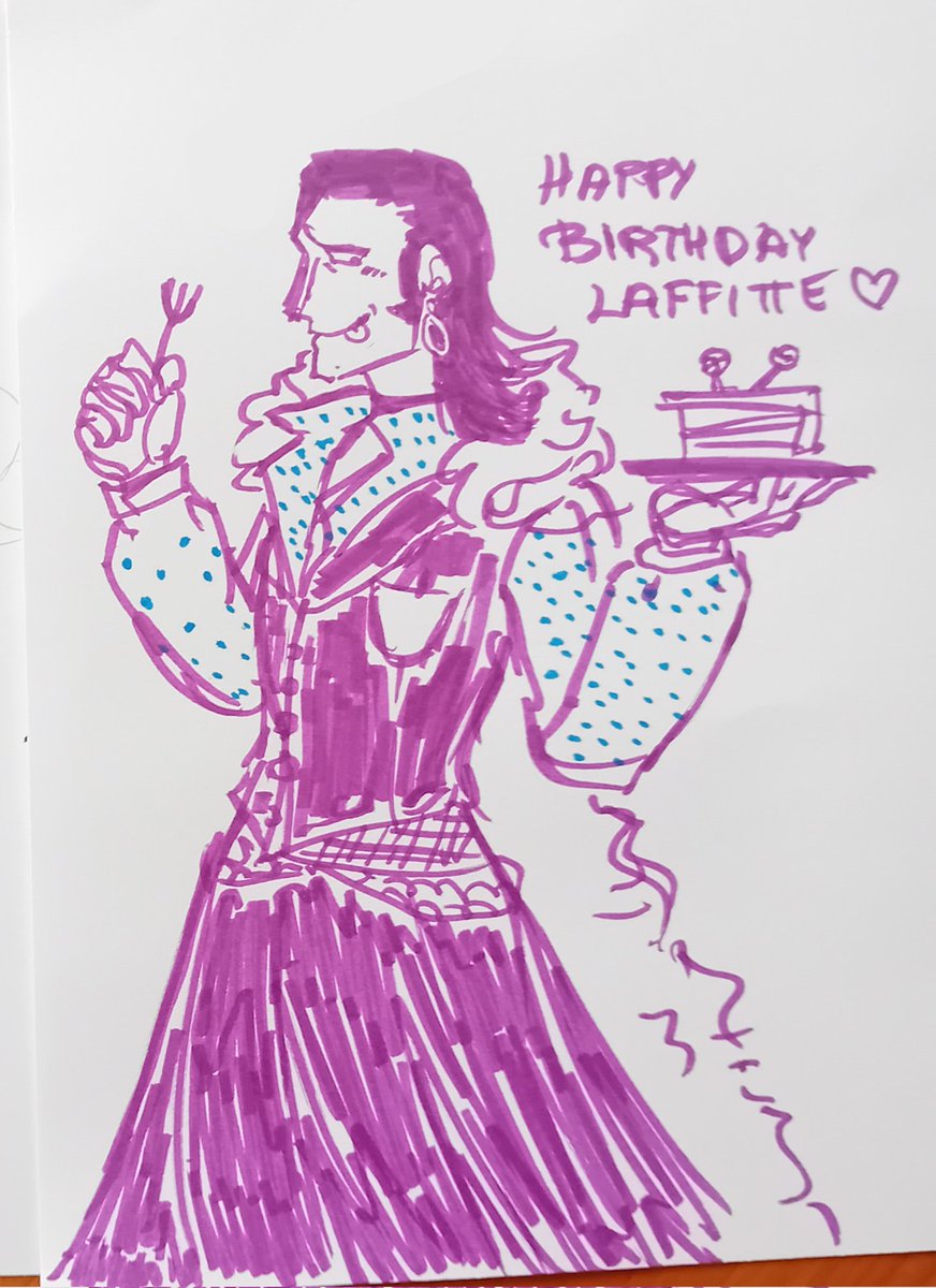 #ラフィット誕生祭2026
HAPPY BIRTHDAY!!!<3<3<3

I'M TOO BUSY!! I DIDN'T HAVE TIME!! 💔