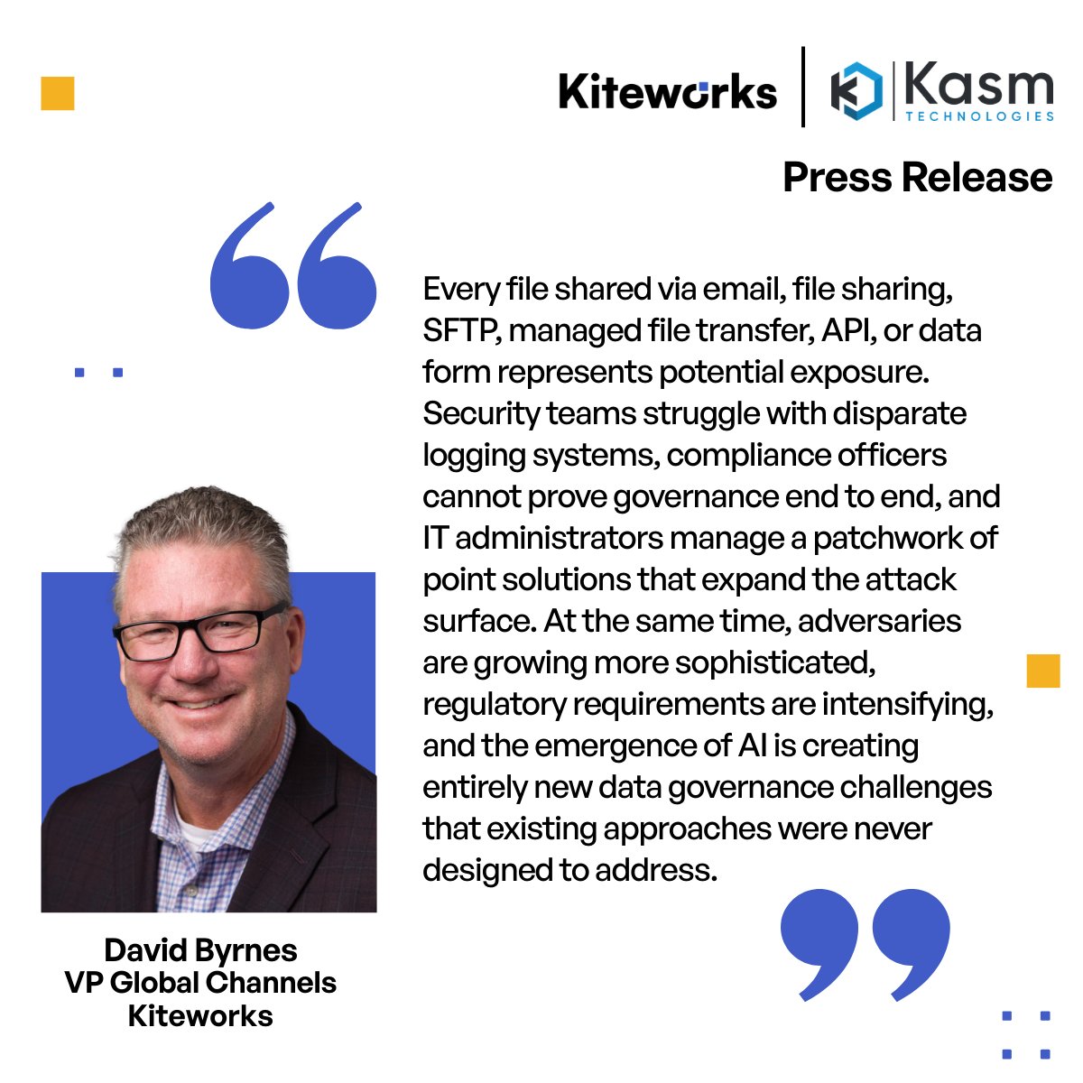 Kiteworks tweet media