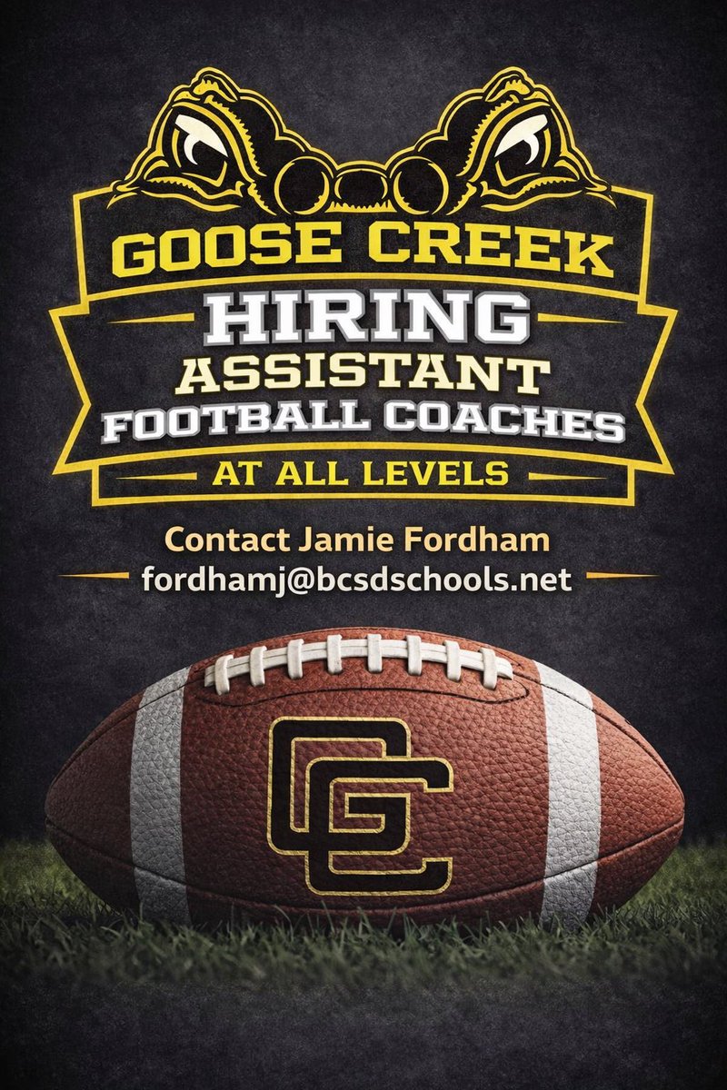 Goose Creek Gator Football tweet media