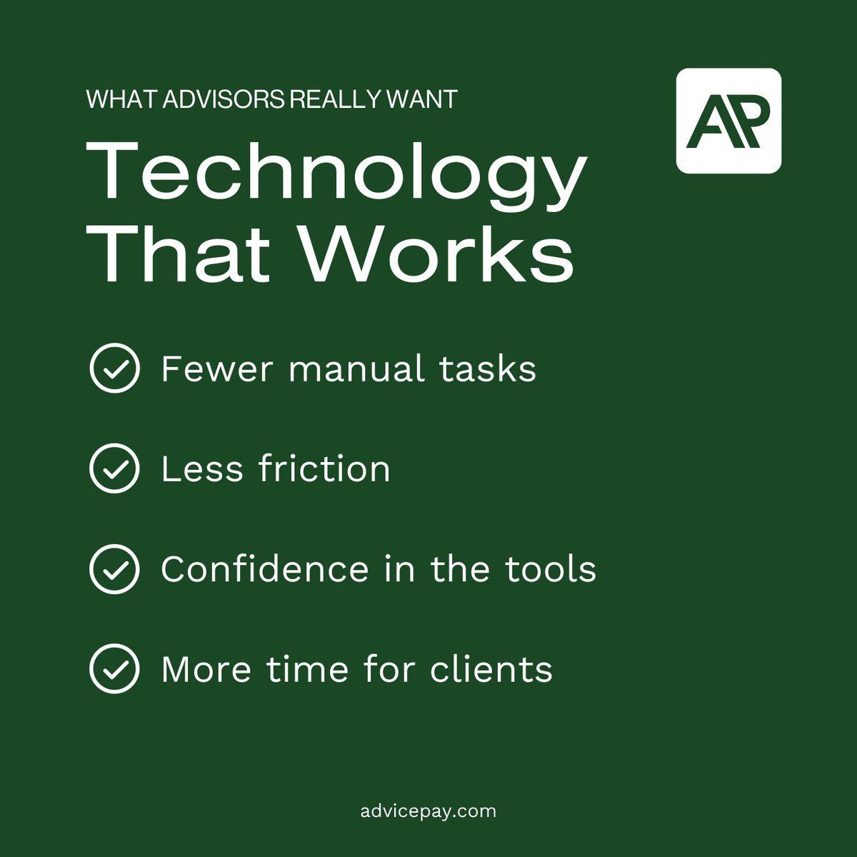 AdvicePay tweet media