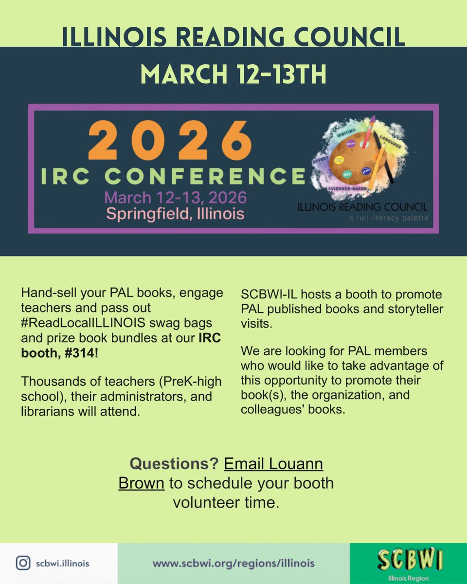 SCBWI Illinois tweet media