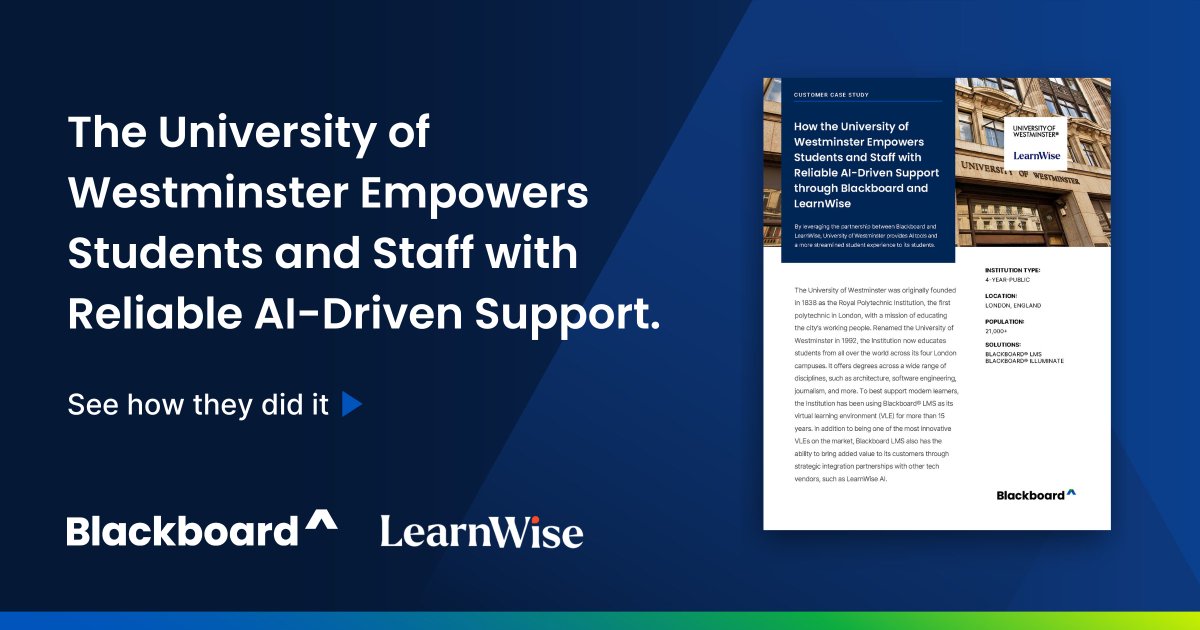 Blackboard tweet media