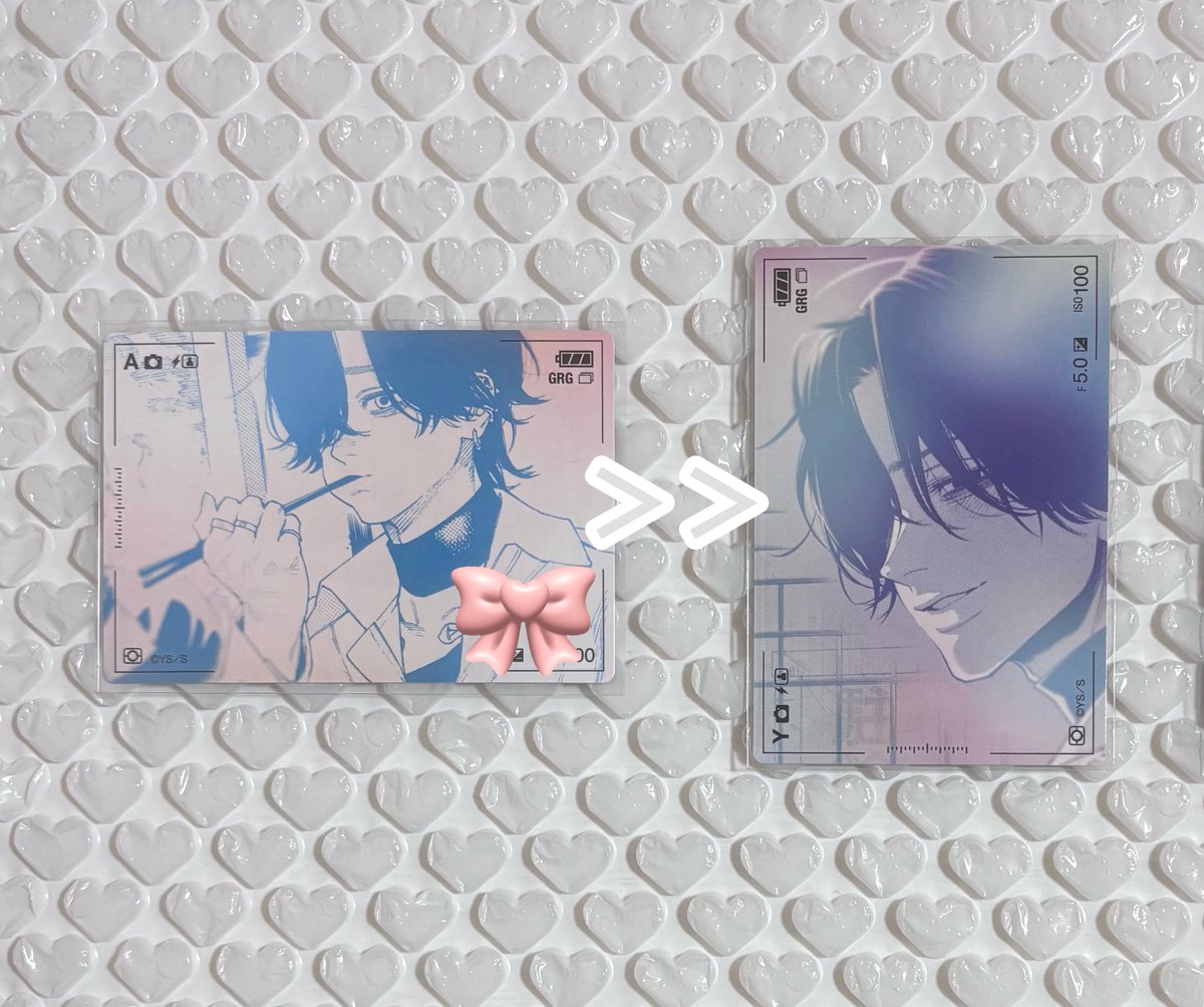 td_nxq's tweet photo. @x_ ꒰ 交換 ꒱ 極楽街 極近店 接写トレカ

譲⌇画像① (数字は残数)

求⌇画像② 夜

▫️郵送でのお取引
▫️譲🎀は求🎀との交換最優先
▫️夜無印のみのお声掛けはお返事にお時間をいただく可能性がございます。
検索からもお声掛けお願い致します✧ https://t.co/99f7PZhEKO