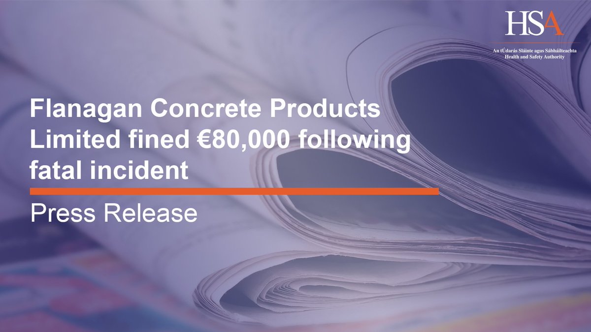 Health and Safety Authority tweet media