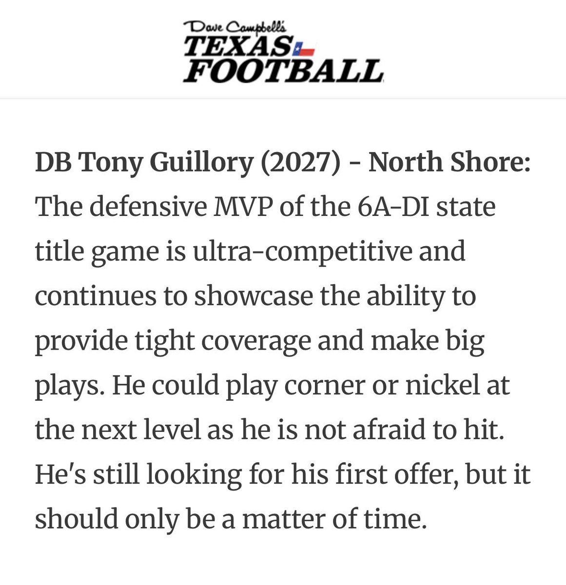 Tony Guillory ✞ tweet media