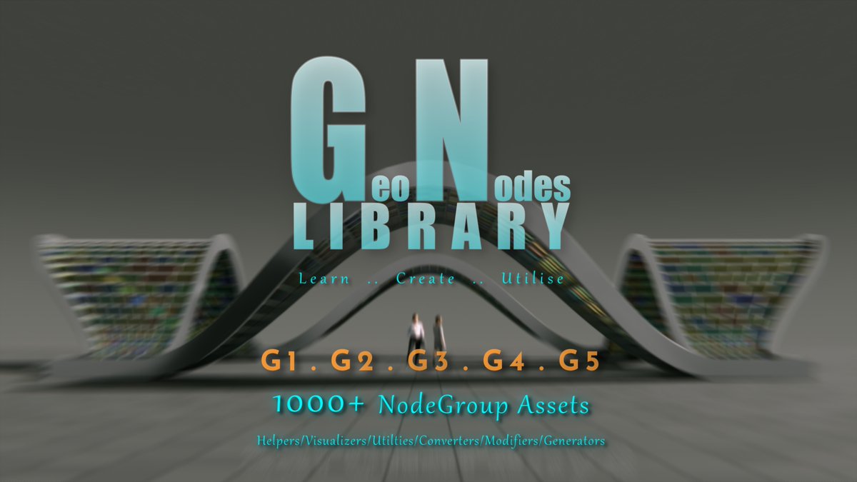 GeoNodesLibrary tweet picture