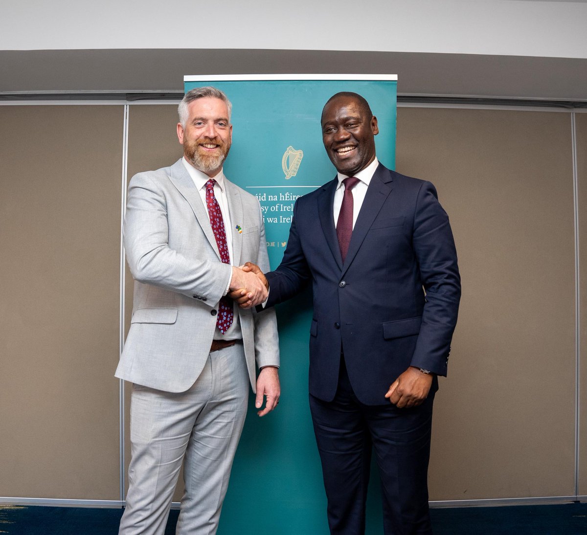 Irish Embassy Dar tweet media
