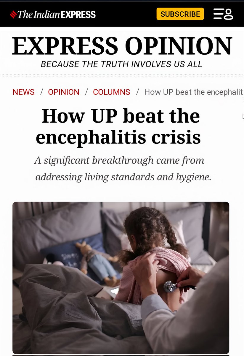 Public memory is short. Few remember that 2005 saw 1300–1500 deaths due to encephalitis in eastern UP.

There was shock and anger because the numbers were unusually high. The scale drew global attention, with reports in international media and medical journals. Otherwise, many