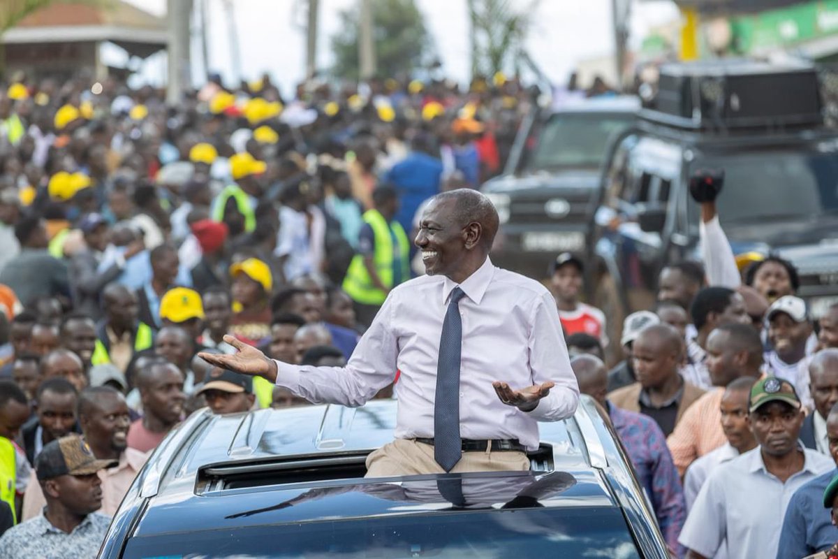 William Samoei Ruto, PhD tweet media