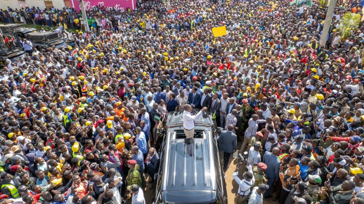 William Samoei Ruto, PhD tweet media