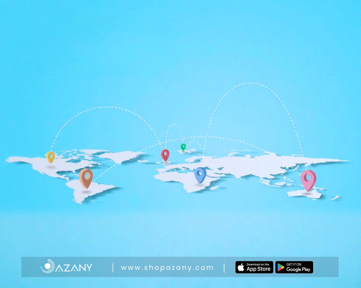 shopazany's tweet image. Shop the ENTIRE world with Azany 🌍🛒 Millions of global products, fast delivery, rewards on every buy. Borders? What borders? Download now &amp;amp; go global! shopazany.com #ShopAzany #GlobalShopping