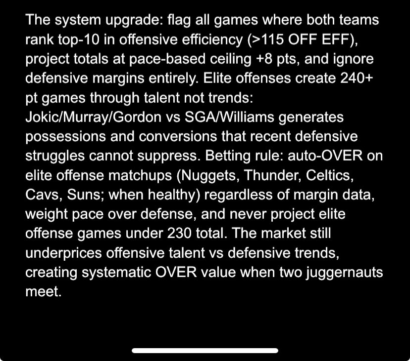 vrontiVII's tweet photo. 🏀⏮Monday. OKC games where Offensive Explosions Override
Margins. ⚡🏎️💨#NBA https://t.co/SymHx6TDTL