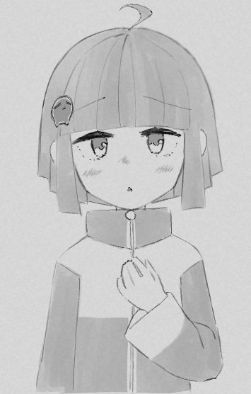 katzbeh's tweet photo. モノクロ自信なさげさん #イラスト #らくがき https://t.co/cNH07Ez7yf