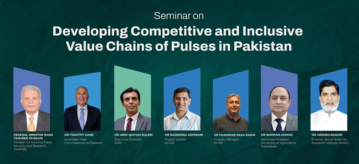 SDPIPakistan's tweet image. . @RTanveerPMLN Federal Minister of @MoNFSR has said that #developing a #competitive and #inclusive value chain for #pulses is critical for ensuring #foodsecurity, improving #nutrition and reducing #Pakistan ’s reliance on #imports, thus only a 30 per cent improvement in the