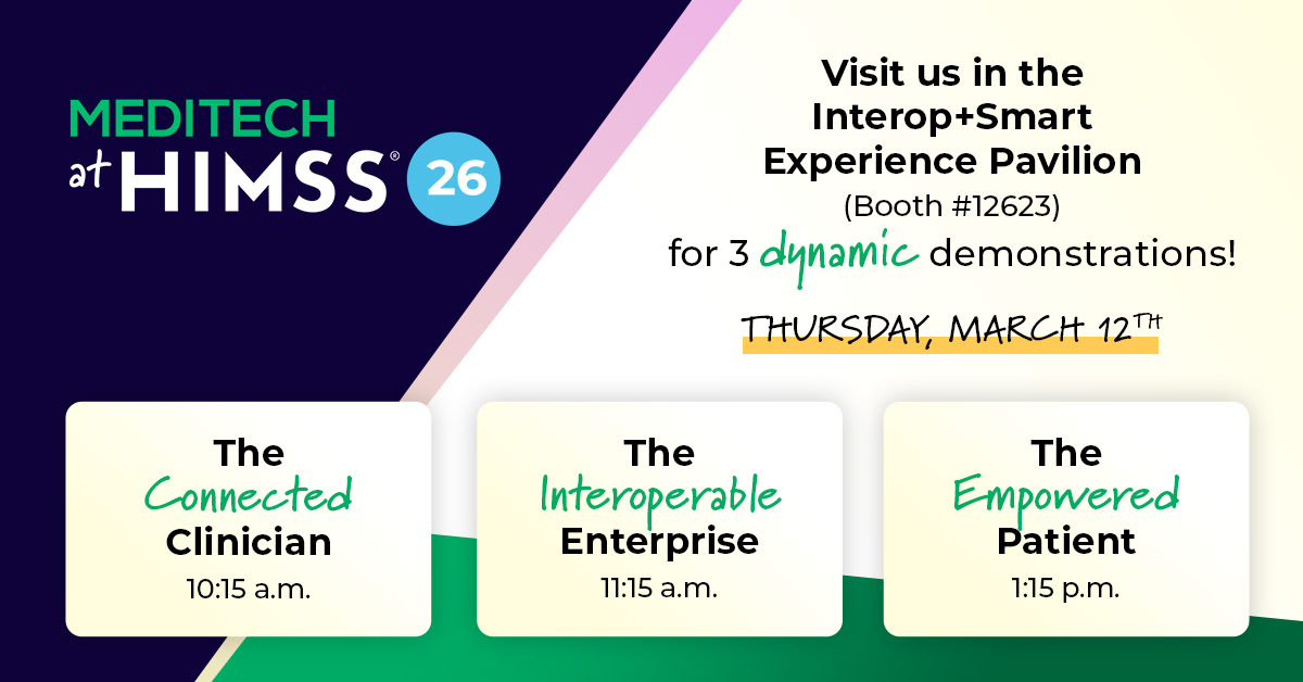 MEDITECH tweet media