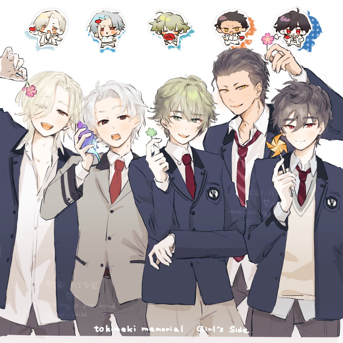 rupi_shiki's tweet photo. メイン王子🍀🐚🌸🧡  #ときメモgs https://t.co/xtR2pF1wLI