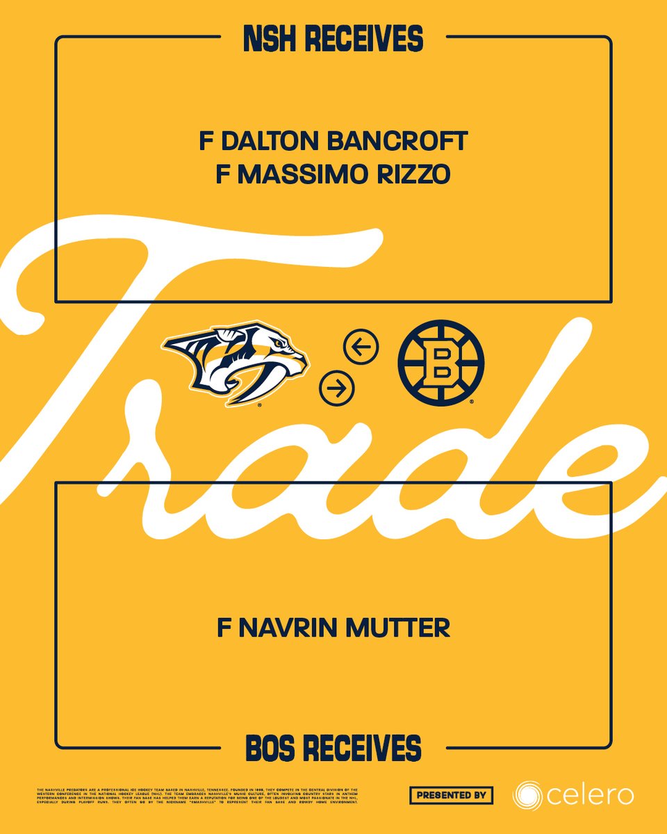 Nashville Predators tweet media