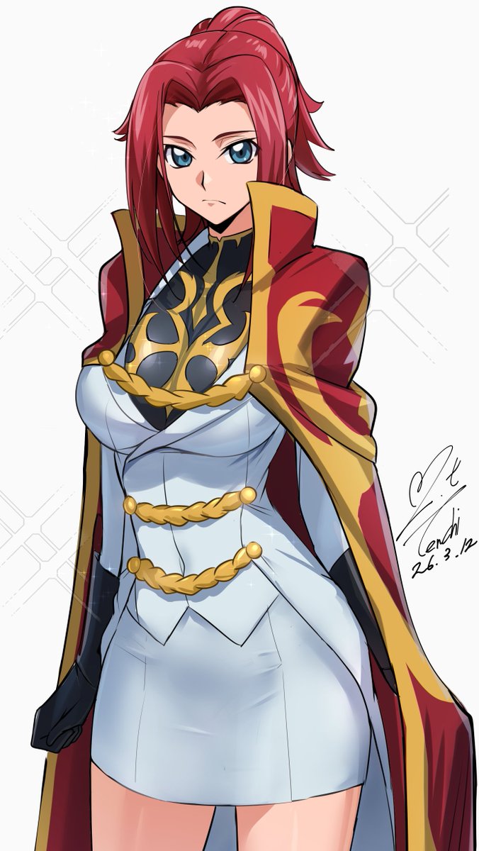 衣装の修正
#コードギアス #ロススト #紅月カレン 