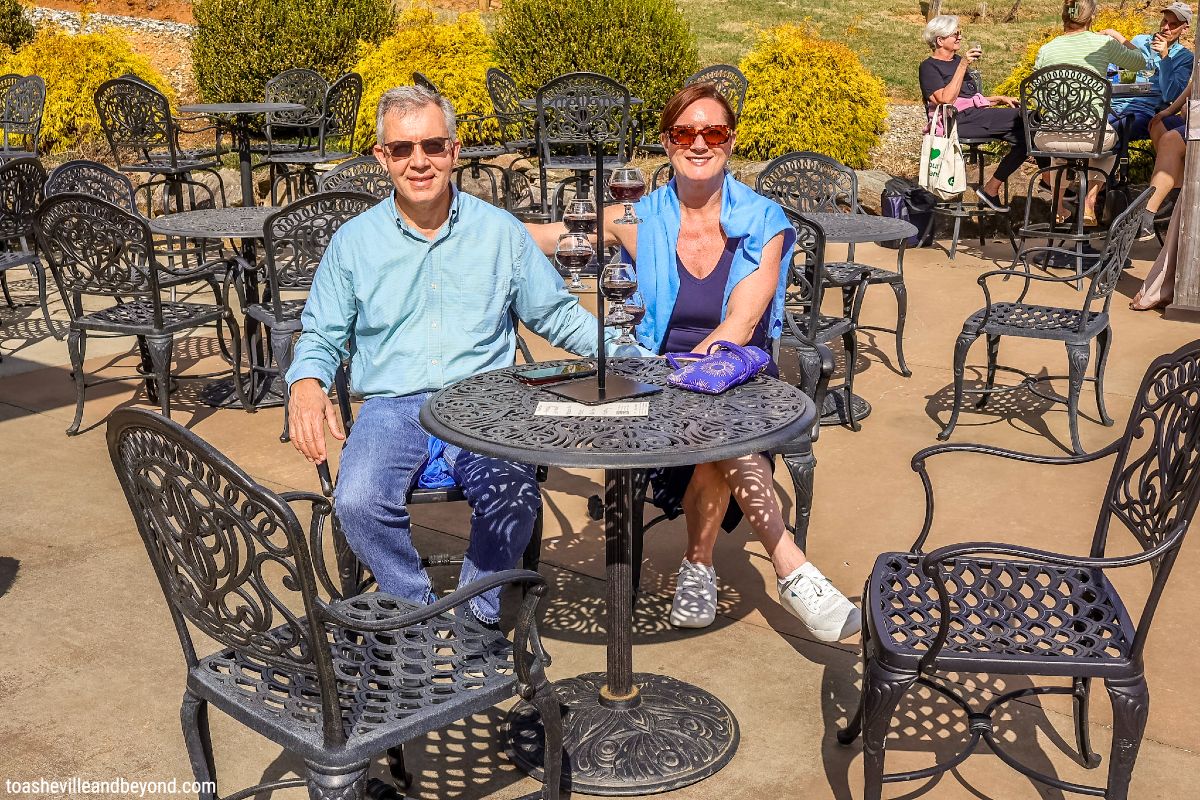 GSocialMedia's tweet image. Another amazing wine tour across Western North Carolina! 🍷

We spent the weekend exploring more of the incredible wineries across the mountains, and this route did not disappoint.

Our first stop was Grandfather Vineyard &amp;amp; Winery in Banner Elk. Nestled right along the Watauga