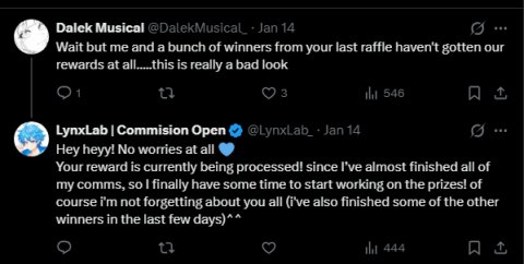 Can this Art Raffle be Trusted? (Info in 📌) tweet media